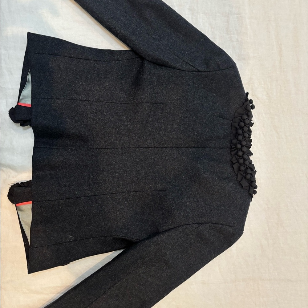 J. Crew Black Decorative Trim Tweed Blazer - Picture 5 of 6